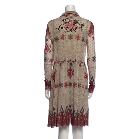 Jean‎ Paul Gaultier Soleil Printed Dress Medium - Picture 2 of 10